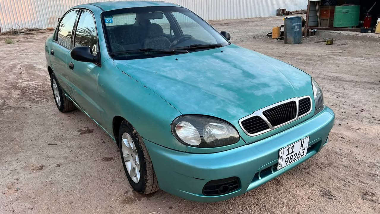 (مكلف بلنشر ) دايو لانوس موديل 97 السيارة نضيفة وجاهزة كير عادي صدر امامي خلفي جديد تخم تاير جديد تبريد ثلج  مكينة وكير مكفولات مكينة لاتبخير ولا تنقيص كهربائيات كلها كامله وشغالة سعرها 28 وبيها مجال وباسم راعيها هذا رقمة ‭***********‬ 

‭***********‬
مكانها بابل حصوه
