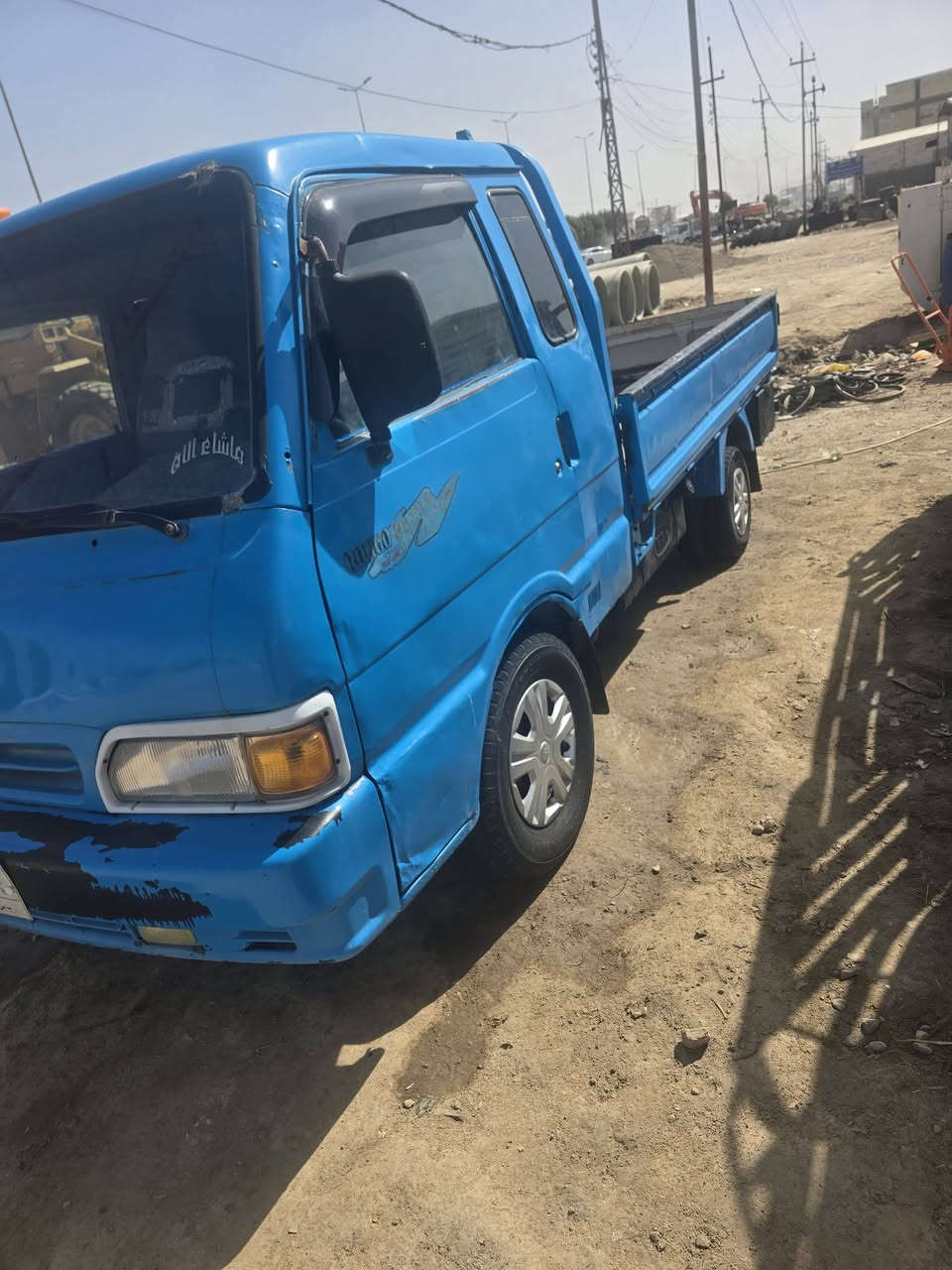 السلام عليكم كيا 96 للبيع حلوه السياره مقفوله تحويل ثاني يوم مكان السياره بابل***********
