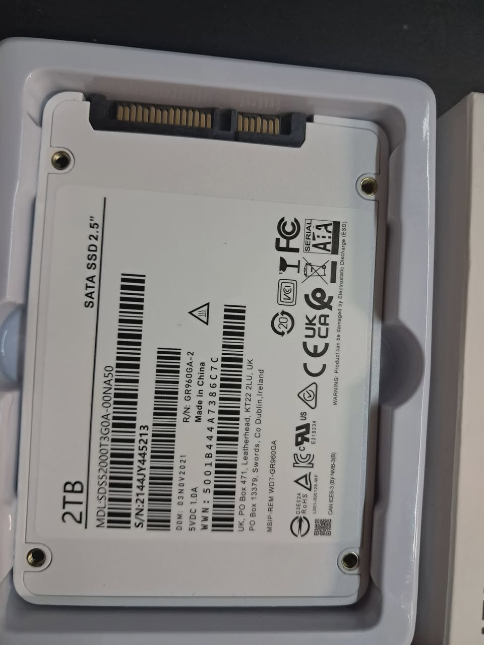 هارد 2T /ssd
السعر ١٢٥ الف شرط مفحوص وانته هم فحصه


**إذا كنت صاحب هذا الإعلان وتريد حذفه لأي سبب، رجاءا أرسل رسالة إلى الدعم الفني**