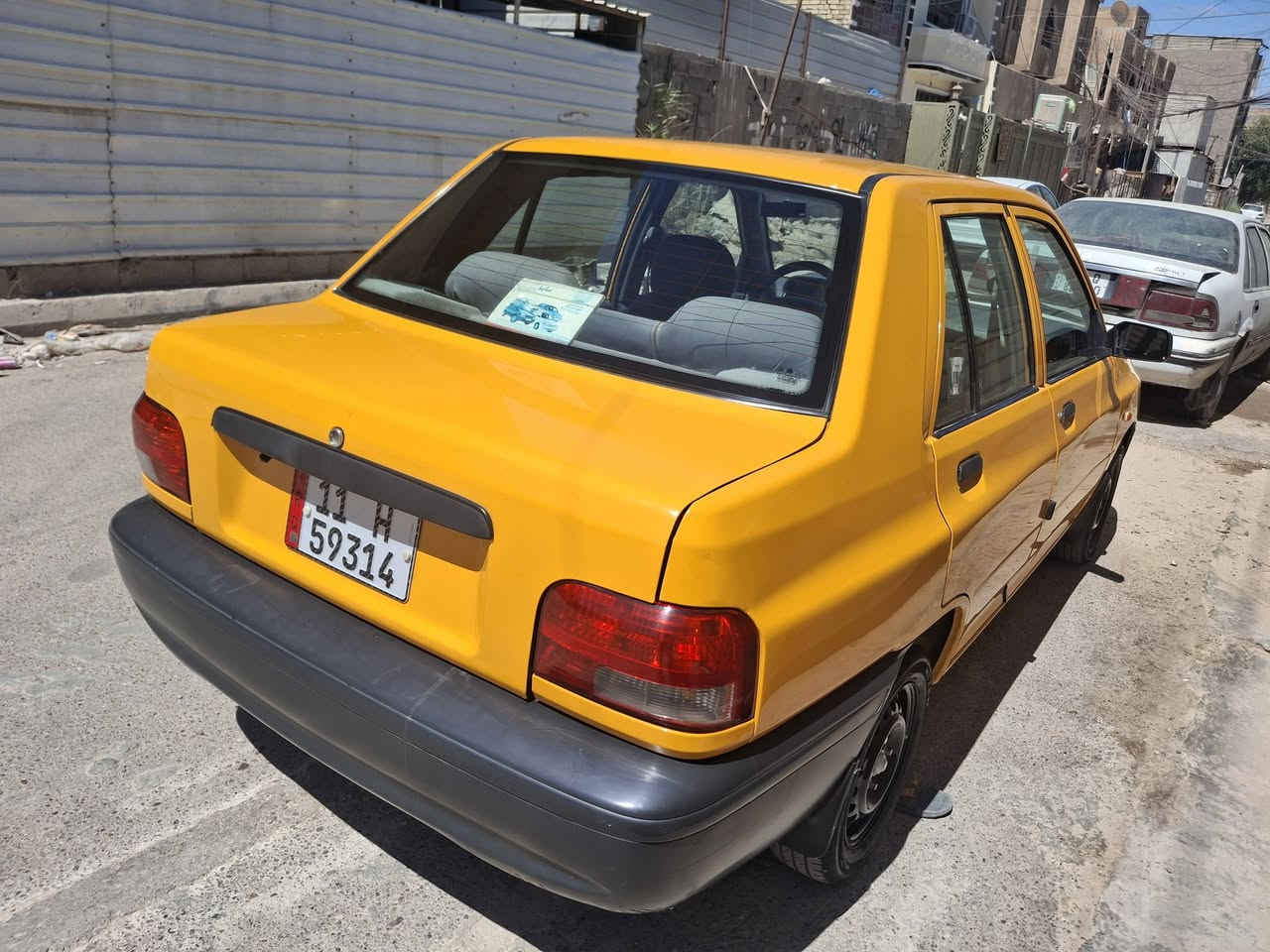 السلام وعليكم موديل23 ماشيه 127 مكفوله من الصبغ والضربه تبريد تخم تاير كوري جاهزه من كلشي السعر68 رقم الهاتف ***********
