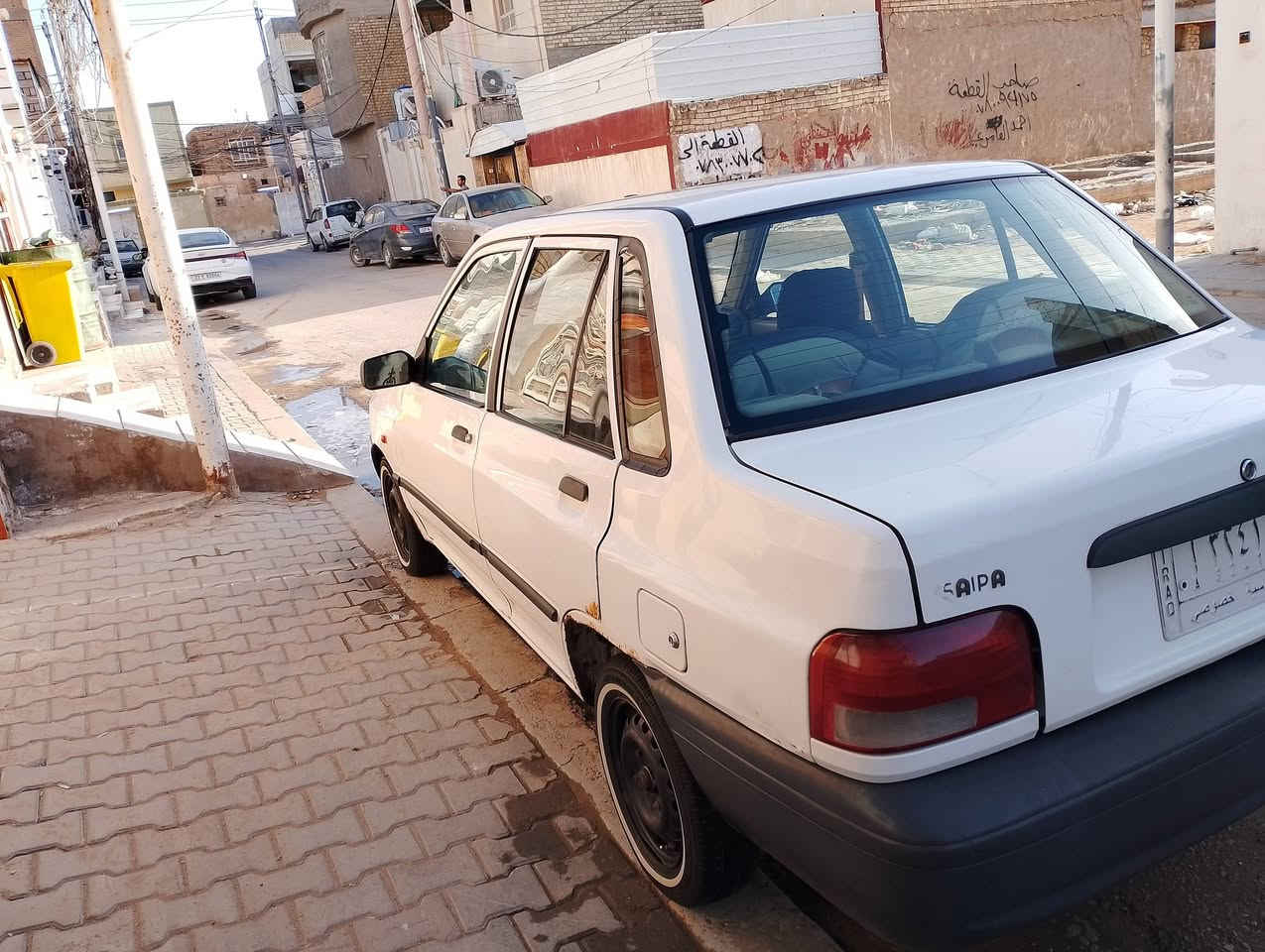 السلام عليكم
سايبا مديل ١٤
 رقم قادسية سنويه لل٢٧ 
تبريد شغال حدادية زينه 
شواصيها بلاديات 
بيها قطعه تبديل فقط 
السعر ٣٢ مجال بسيط جدا 

وهذا رقمي ***********
