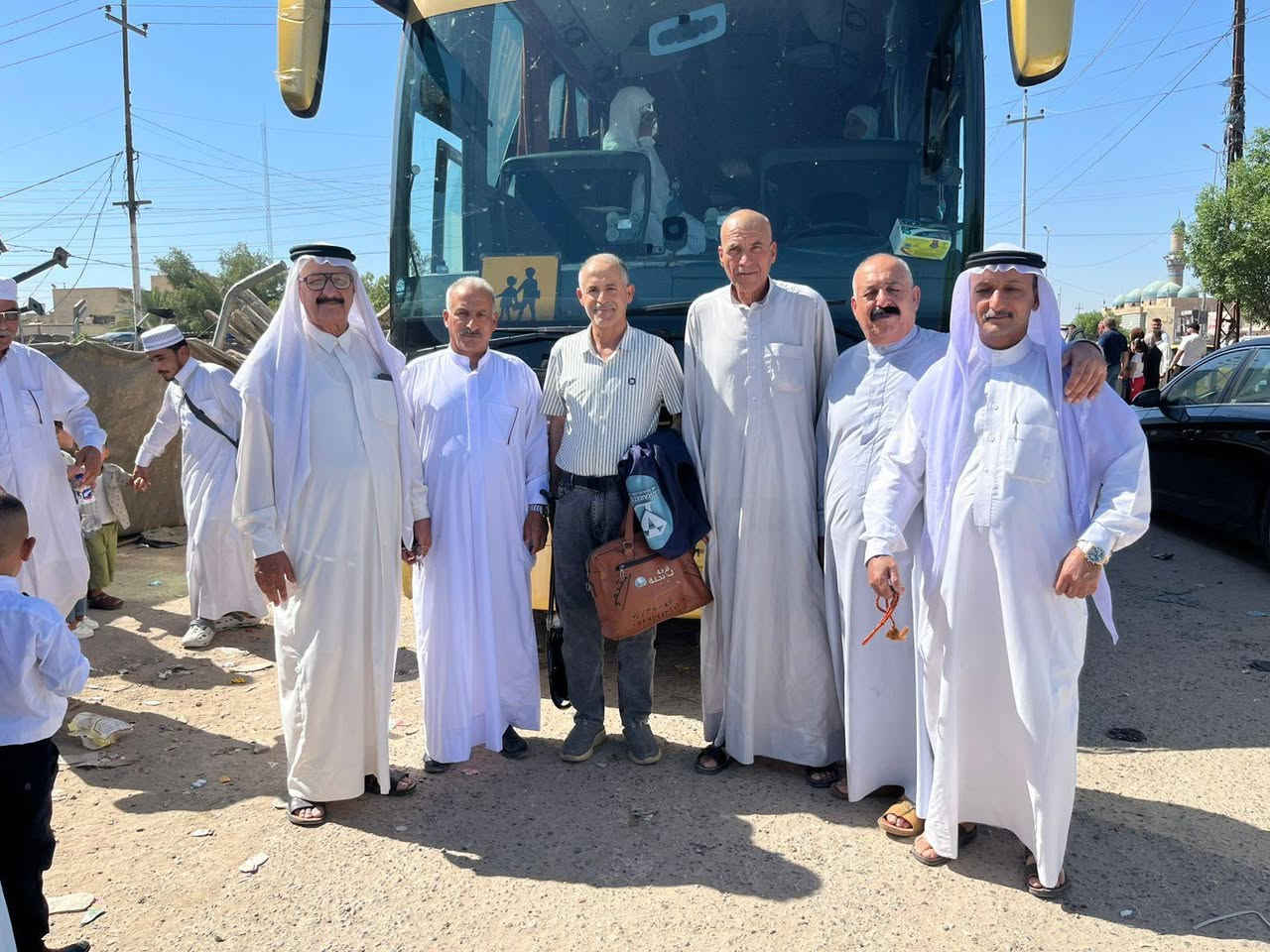 الحمد لله رب العالمين
وصول قافلة ضيوف الرحمن للحج والعمرة والسياحه الدينيه إلى أرض الوطن
بعد أداء مناسك العمره المفرده لشهر محرم
نسأل الله أن يتقبل طاعتهم وصالح أعمالهم
ويرزقهم العوده

ضيوف الرحمن للحج والعمرة والسياحه الدينيه ب
قافلة
 المتعهد
 خادم ضيوف الرحمن
سليم الشجيري
رحلتنا القادمه بأذن الله تعالى
يوم 7/14
، للحجز والاستفسار
***********
***********
بابل الإسكندرية الحصوه مجاور صيدلية البنفسج
