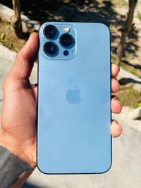 ايفون ١٣ برو ماكس بطاريه بلاديه ٨٦ ذاكره ١٢٨ مبدل شاشه اصليه مال تفصيخ...