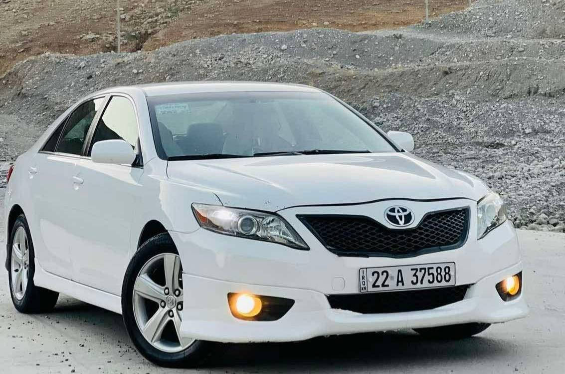 توێتا کامری 2010 ئەمەریکی SE سپی بەفری  فول مواسفات بەس سڵاید نیە  بیلاد سپۆرت  سوکان ڤۆلیۆم تحدید سرعە ABS کوشن کارەبا ئاوێنە کارەبا سوکان پەپولە زۆر مواسفاتی تر .. دووپارچەی بۆیاخە ساردو چاڵو قوپاوی پێوە نیە. زۆر خاوێنە ماڵی دۆستە لەسەر دەقی شەریکە ماوەتەوە  گێڕ مەکینە بەشەرت نەکراوەتەوە بێ عەیب بێ دوکەڵ وبوخار بێ تەقەو ڕەقە سەنەوی تازەیە تا 2028بەشەرتی وەکالەو تەحویل غرامە 
سعری 116گەڵاو مامەڵەیەکی کەم
شوێن دوکانی سیاحی 
ژم ***********
                                            *********** دخان, السليمانية
