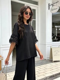 سوت طلعة • خليط كريب رايون • مقاسات M-2XL