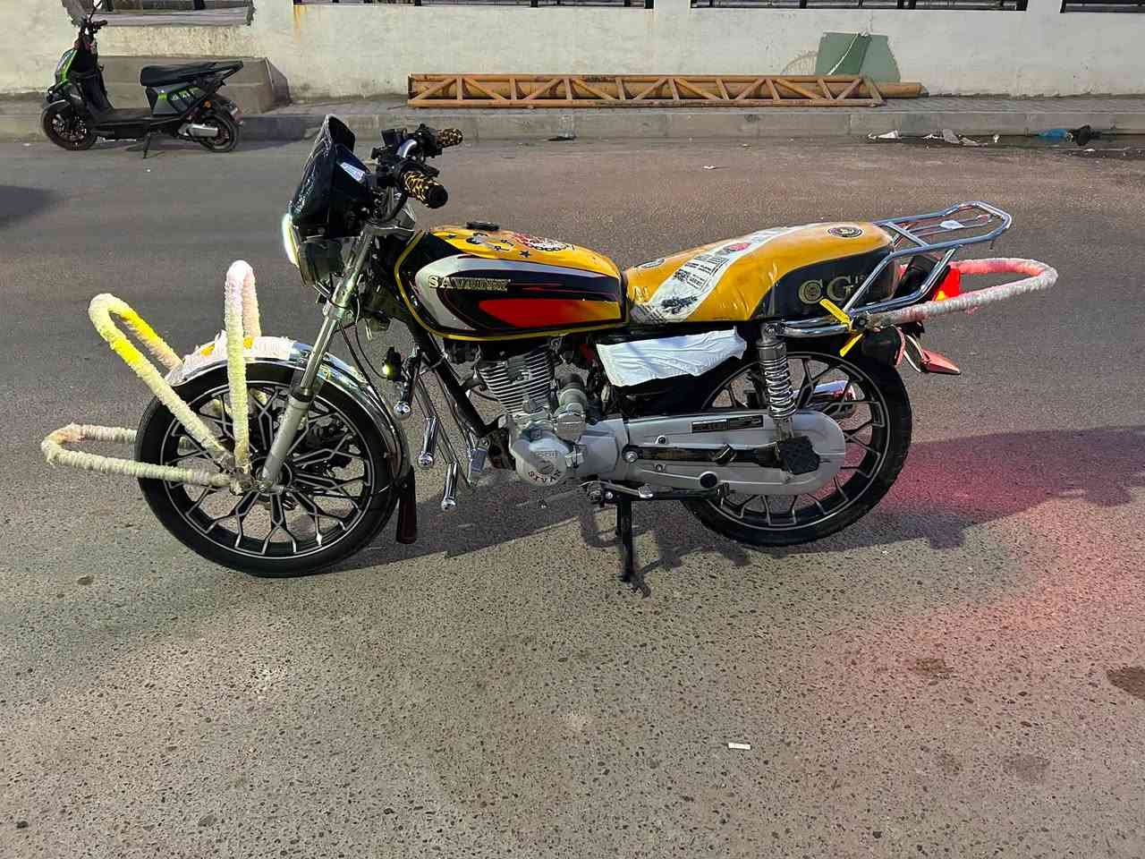 دراجة أيراني موديل 24 محرك150cc
محرك ناعم صوتة زلال لا تبخير ولا تدخين

كهربائيات كلها شغالة

سعر 700وبي مجال 

لتواصل ***********
