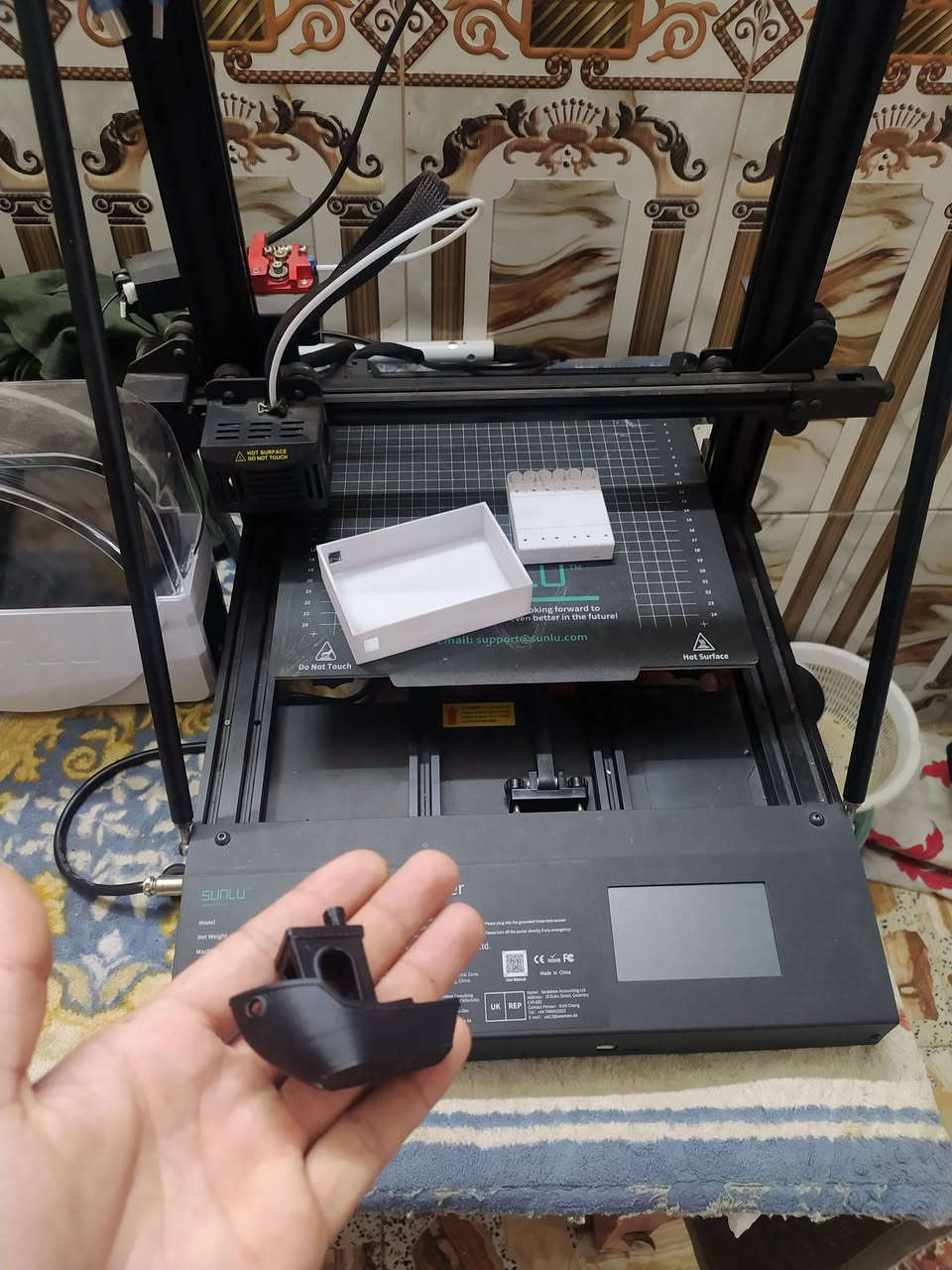 السلام عليكم
طابعة 3D شتريتهة وماعرفلهة ستخدام قليل
اسمهة Sunlu S9Plus


**إذا كنت صاحب هذا الإعلان وتريد حذفه لأي سبب، رجاءا أرسل رسالة إلى الدعم الفني**