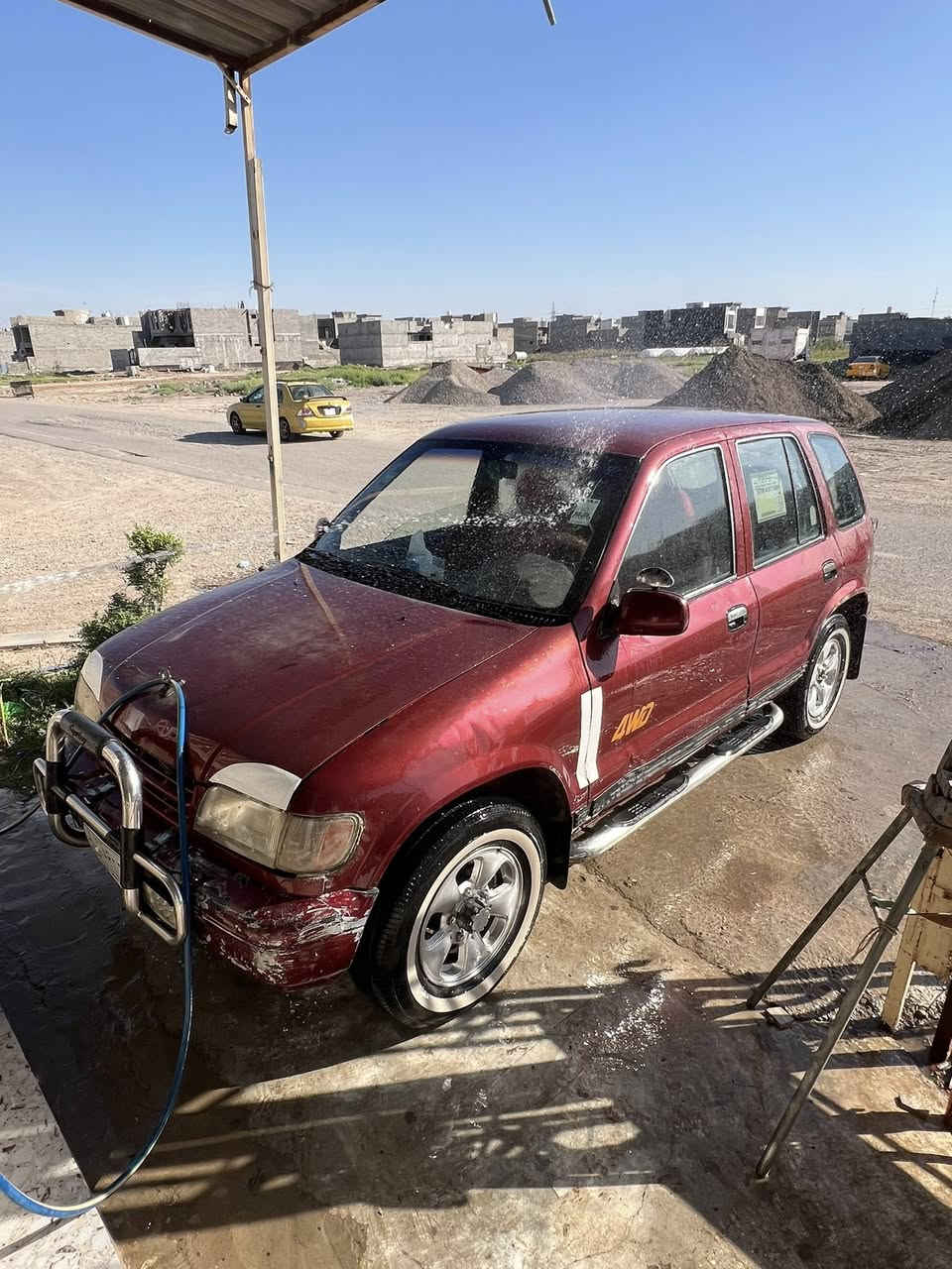 للبيع كية سبورتج مديل 94 السيارة جاهزة من كلشي مابية اي نقص السعر 40 وبيهة مجال بسيط  مكاني ديالى بعقوبة التحرير ***********
