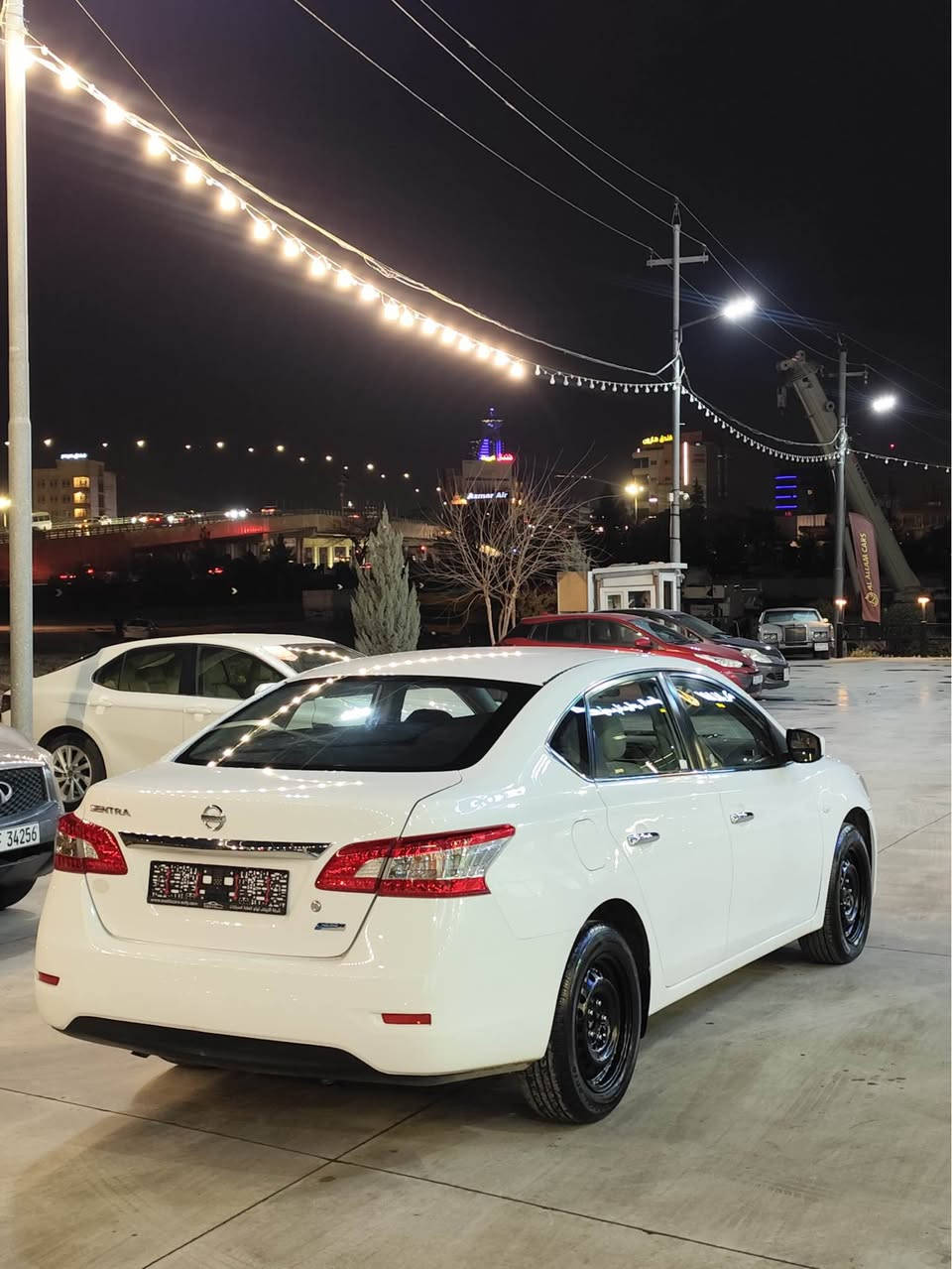 نيسان سێنترا ٢٠١٦ خليجى بێ بۆياخ
١٥٠ ھەزار ڕۆشتوە 
سەنەوى و ژينگە تازەيە بە خۆمەوە دەستى دووە بە ناوى خۆمەوەيە تا ٢٠٢٨
٤ تايەى تازەى لە ژێرە 
مەكينە ١٦ بێ مەسرەف گێر و مەكينە نەكراوە و بەشەرت
تەنھا چەن پەڵەى بجوك ساردى ھەيە لەگەڵ چەن شوختێك 
سەيارەكە زۆر بە پاكى ماوەتەوە
بۆ پەيوەندى
*********** السليمانية, العراق
