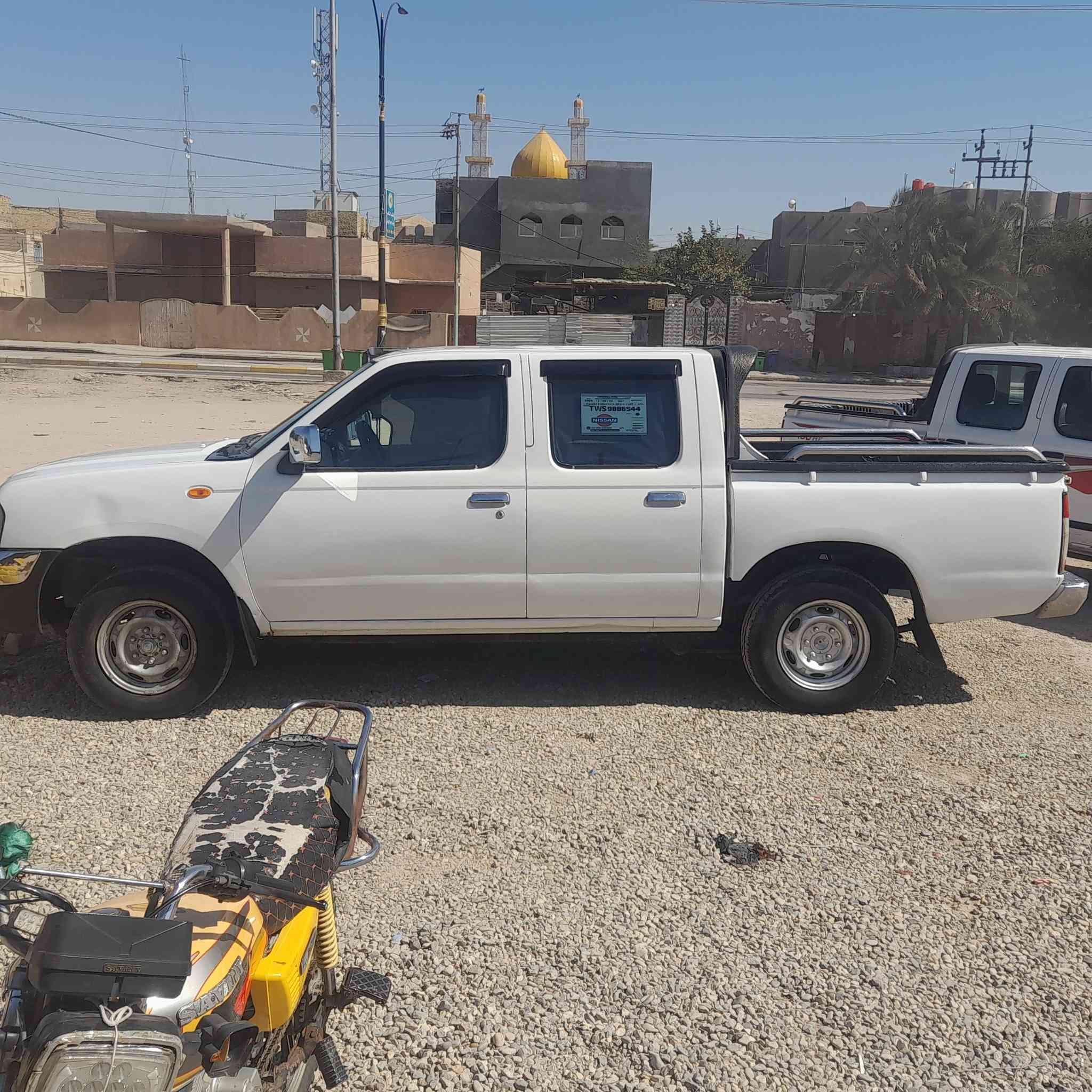 نيسان 2009 كير ومحرك وشاصي واكسن وتبريد مكفول السيارة مصبوغة عام السعر 95 وبيها مجال المكان رميثة للاستفسار اكثر التواصل على الرقم ***********
