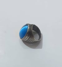 خاتم • عين الهر أزرق • مقاس ٢٠/٢١