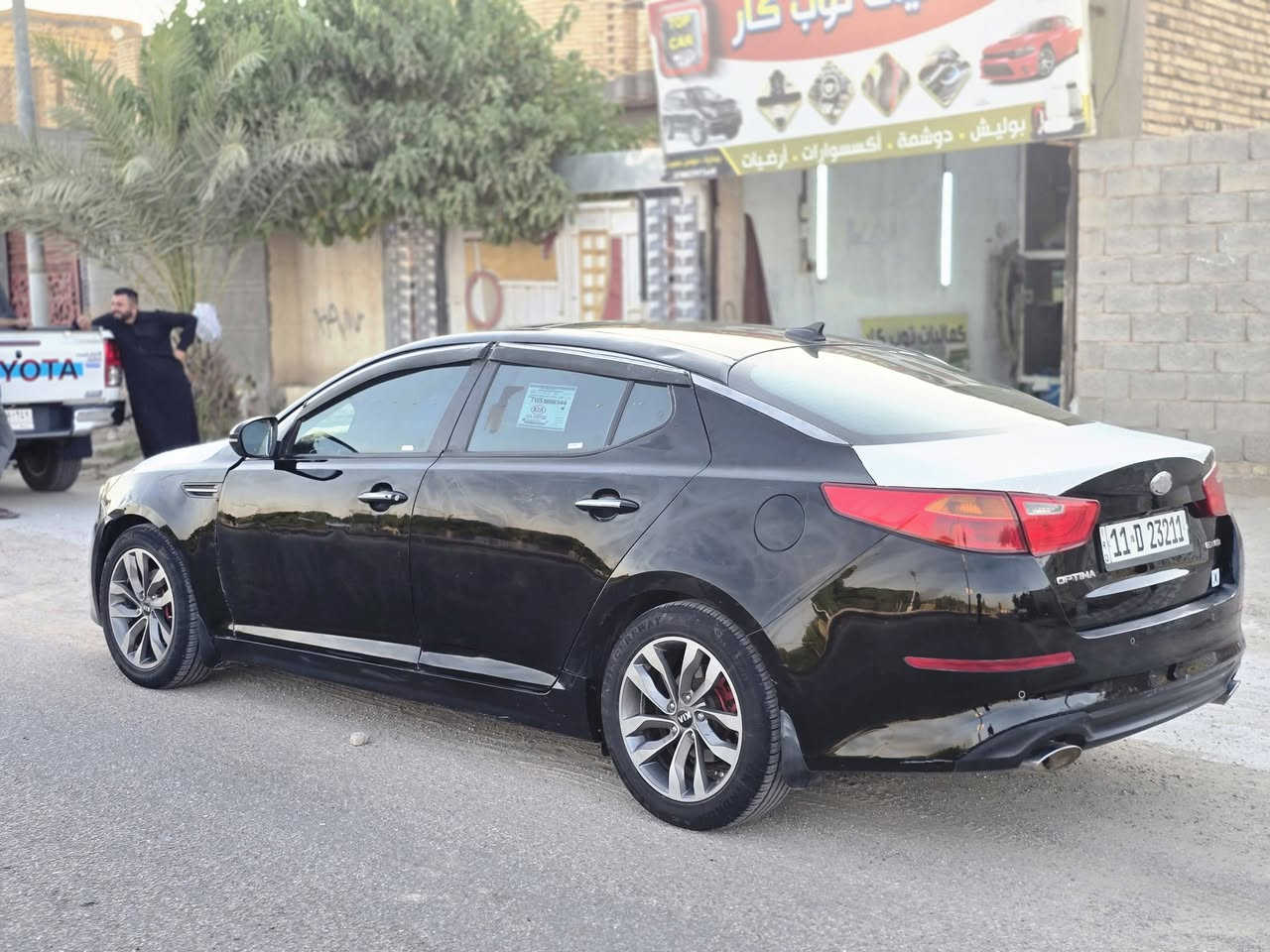السلام عليكم للبيع اوبتيما 2014
تبديل بنيد ورشات صبغ بسيطه

شاشه كامره 

حساس خلفي 

ويل كب

تحكمات كامله 

محرك 2400

السياره جاهزه كير محرك حداده تبريد ثلج تخم تاير 

سياره جديده كارتون

مكاني الناصريه الشطره 

للاستفسار.  ***********
