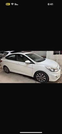 اكسنت 2017 خليجي  محرك 1600 دوش المرغوب  ماشيه 100  فول مواصفات  سلايت...