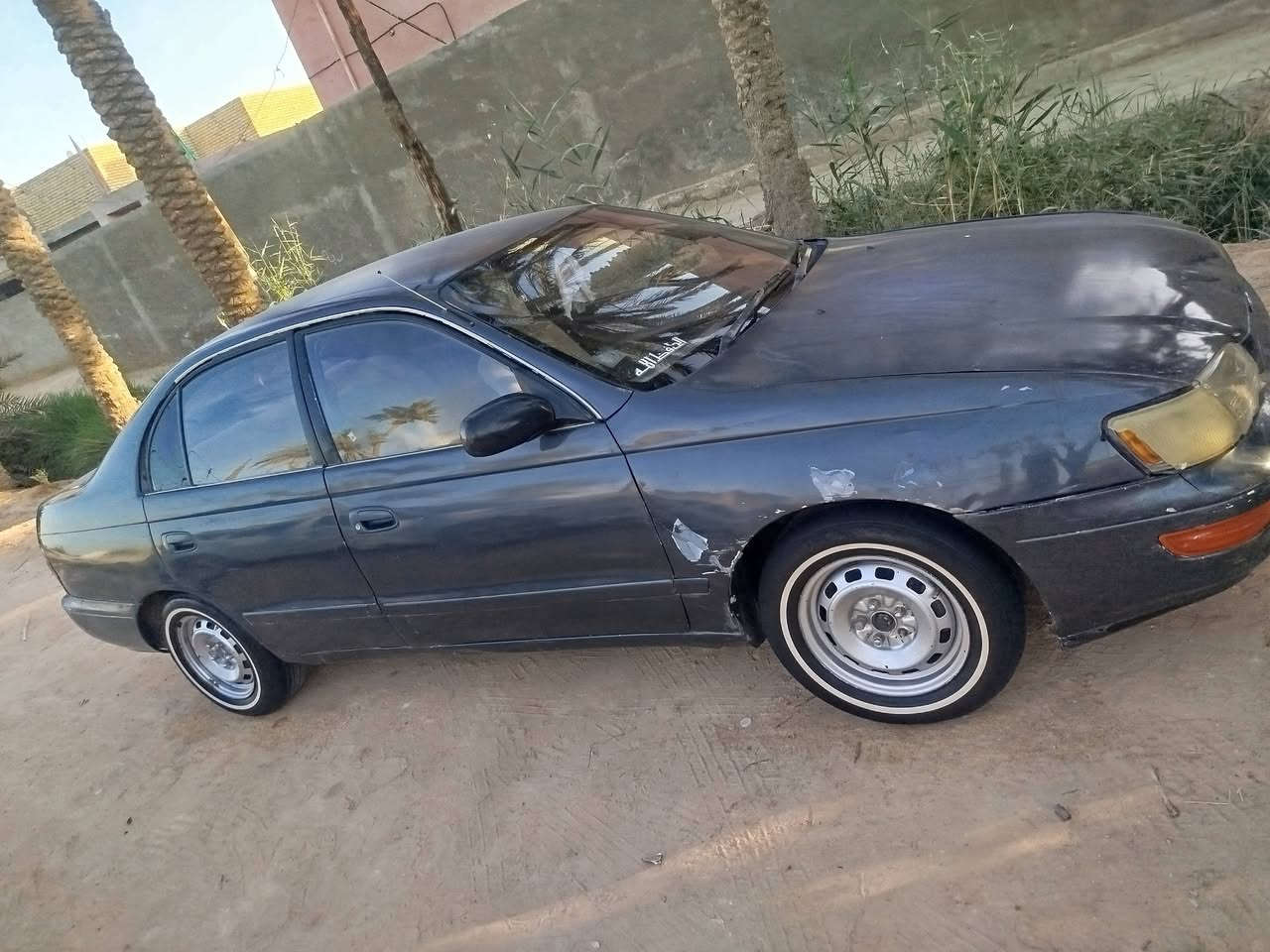 سلامه سياره كرونه نفخ موديل 92 البيع
ابيها دحجه بجاملغ واضحه بصوره السياره حلوه كلش حداديه 70 ب100 تبريد عوزه بس كمبريسر تختم تاير ابو الخطه رقمها نجف انكليزي مكفوله من الكصه والضربه القويه لاستفسار ع الرقم *********** السعر 55 وبيها مجال
