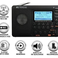 راديو • RETEKESS V115 • AM SW FM