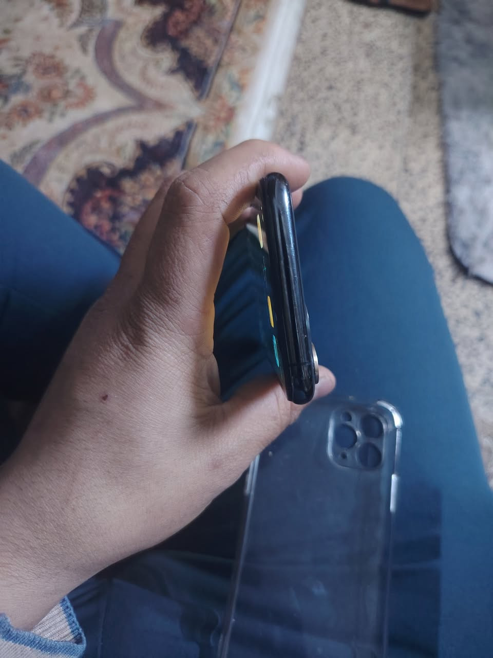 ١١ برو فقط مو ماكس
ذاكرة ٢٥٦
بطارية ٨٤ بلادية
مبدل شاشة اصلية بيهة طبع ازرك موضح بلفيديو حتة ميبين لة تركز طبع ازرك كلش صغير ميبين ابد ومماثر
فيس ايدي شغال
نظافة بصور
كلة شغال و واحد علة واحد
مكاني بغداد الدورة
رقمي ***********
سعرة ٢٦٥ بي مجال
