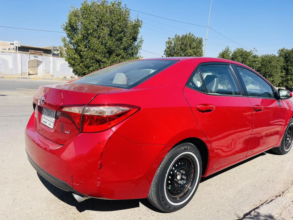 للبيع كورلا 2018 أمريكي /السعر118$حادث موضح بالصور نص مواصفات /السياره جديده وجاهزه على اخر حبايه
بيه نكراش بسيط طاك بصفه باتري /🚗🚗🚗
العنوان النجف /***********
