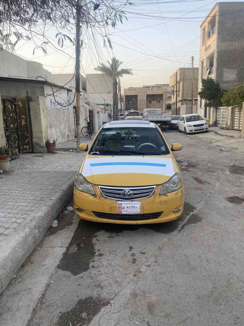 سلام عليكم بيوايدي مديل 2013 سياره خير من الله مكينه جديده كير جديد تخم تاير واصل للبصمه سياره فولل بصمه فتحه السياره كبل للشارع ممتعوبه رقم بغداد تحويل نكليزي العنوان بغداد حي لجهاد السعر 55$ 
رقم الهاتف /***********
