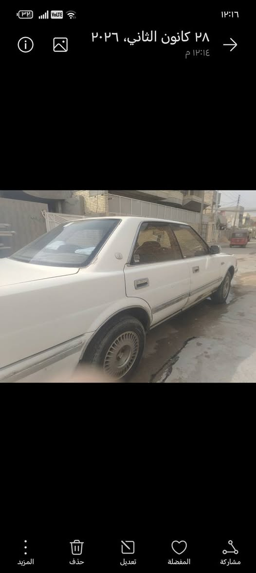 السلام  عليكم سياره هاب توب موديل 90 سياره كل شي ما بيها تايل البصره تخم تاير ماكينه  ماكينه جير جيد السعر ب 38 وبيها مجال رقم انجليزي بغداد ***********
