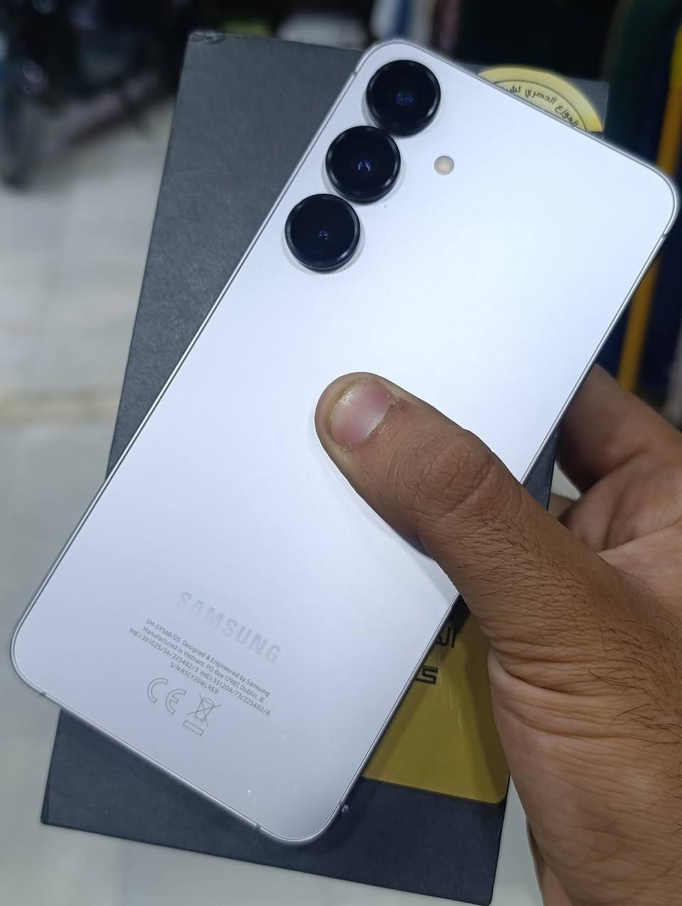 يارزاق
متاح سامسونج S25+ بلاص
ذاكرة 512/12 
ملحقات كامله وكالة
نظافة 100%

 السعر  990
 *********** 
***********
 مكاني طويريج يتوفر توصيل بابل كربلاء
