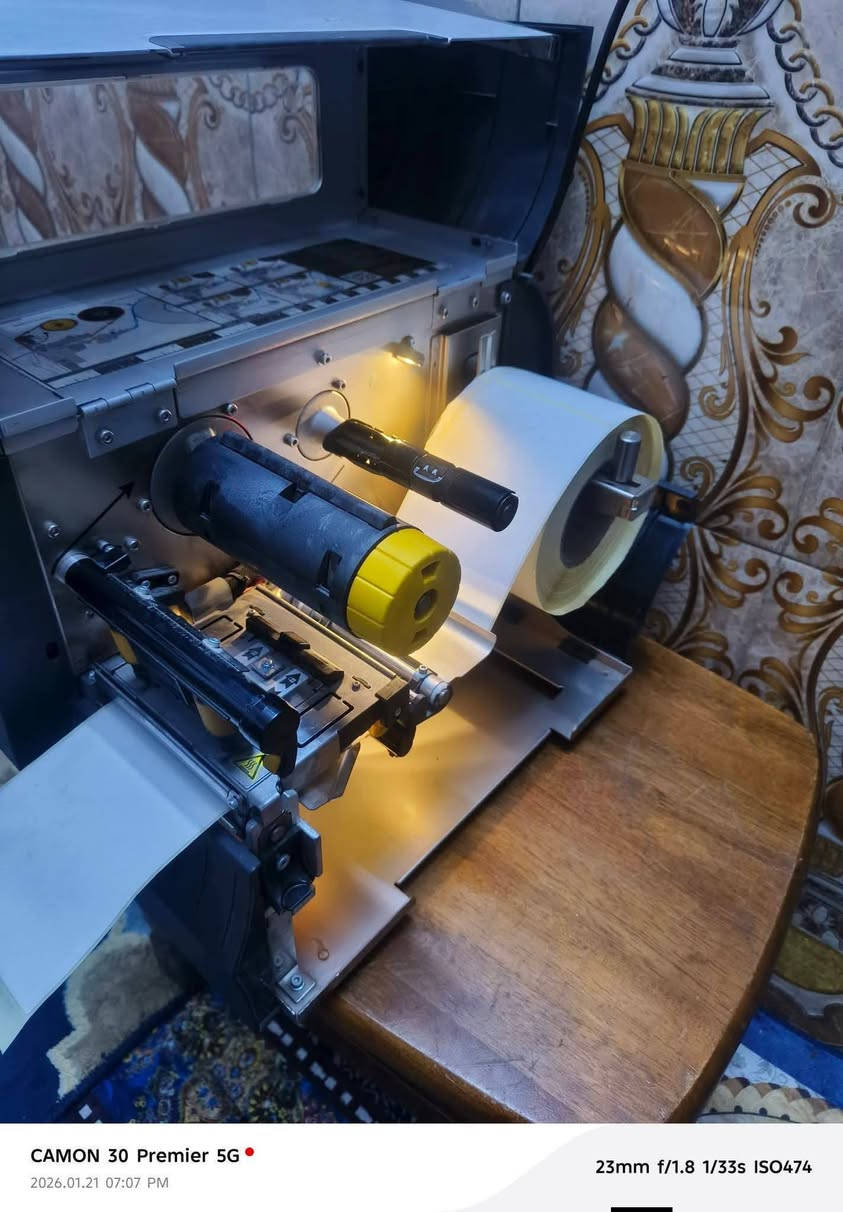 للبيع طابعه باركودات وليبلاات الحجم الكبير ZEBRA  بلوتوث ماركه معروفه نقص كاربون ب ١٩٠ لف لف مكاني بغداد الحبيبية


**إذا كنت صاحب هذا الإعلان وتريد حذفه لأي سبب، رجاءا أرسل رسالة إلى الدعم الفني**