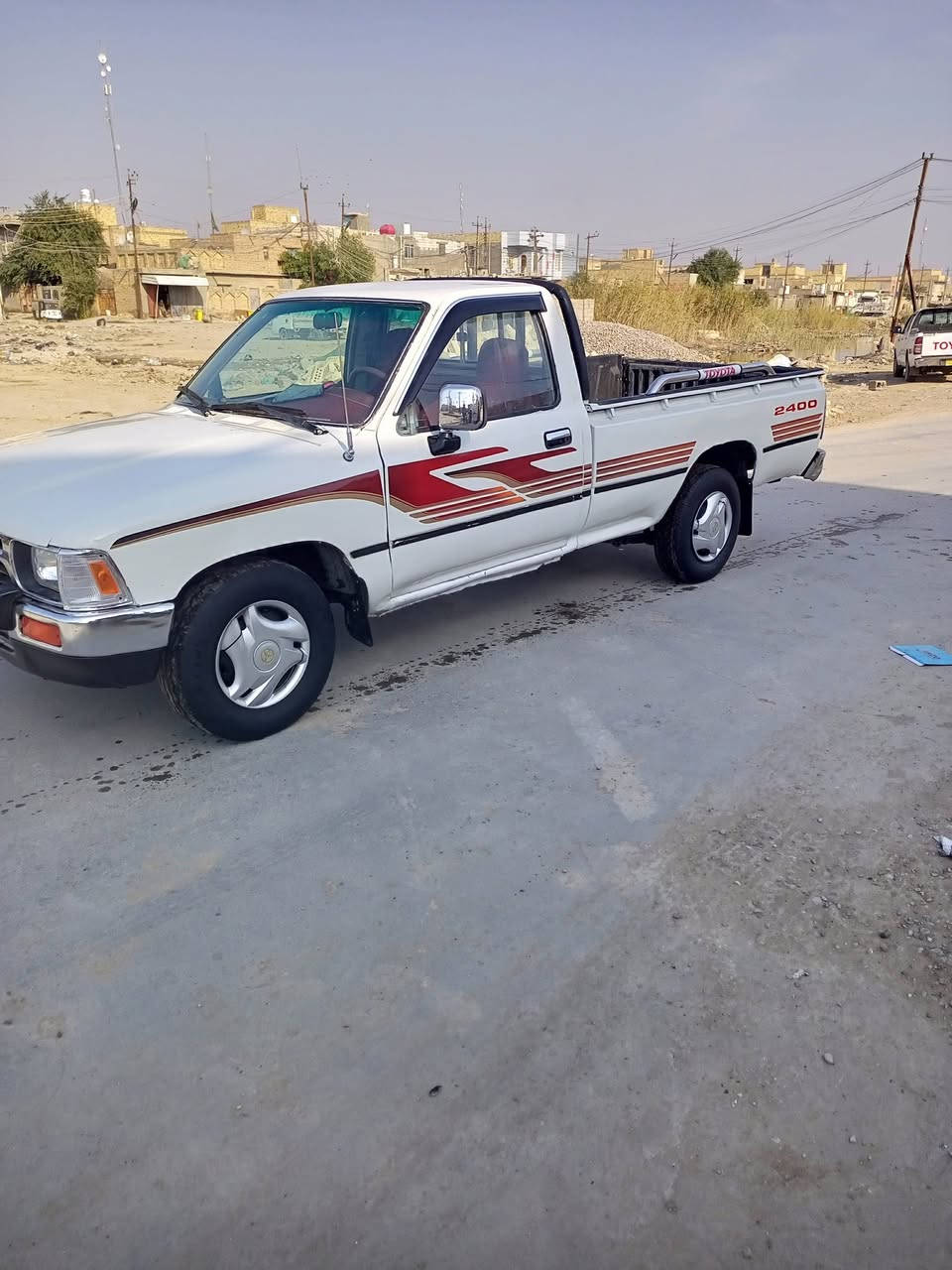 للبيع بيكم تيوته موديل 96 رقم بصره تحويل  ثاني يوم مكينة كير حداديه كهربائية ودوشمه جديده تخم تاير باور ستيرن داخل احمر  سياره جاهز مكان الناصريه قضاء الرفاعي رقم الهاتف ***********. ***********  سعر 30
