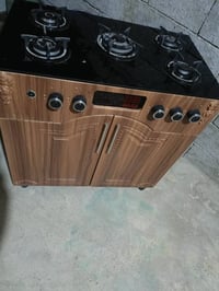 طباخ بلازمه • جديد • كاونتر خشبي وحديد