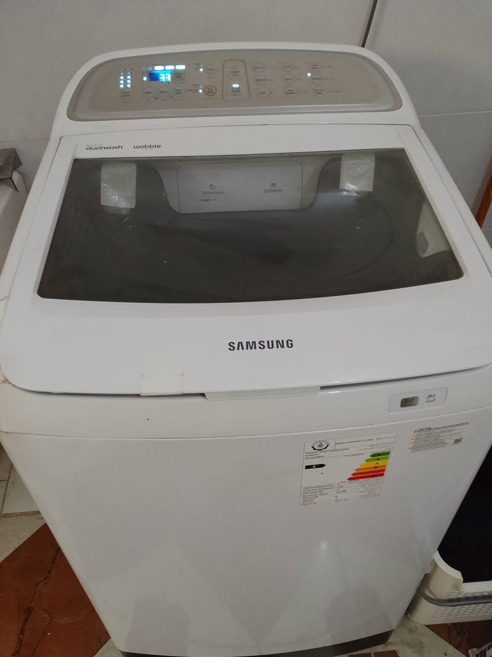 السلام عليكم غسالة أوتوماتيكية سامسونج 15كيلو مستعمله جديدة بغداد حي الفرات السعر 300الف
***********
