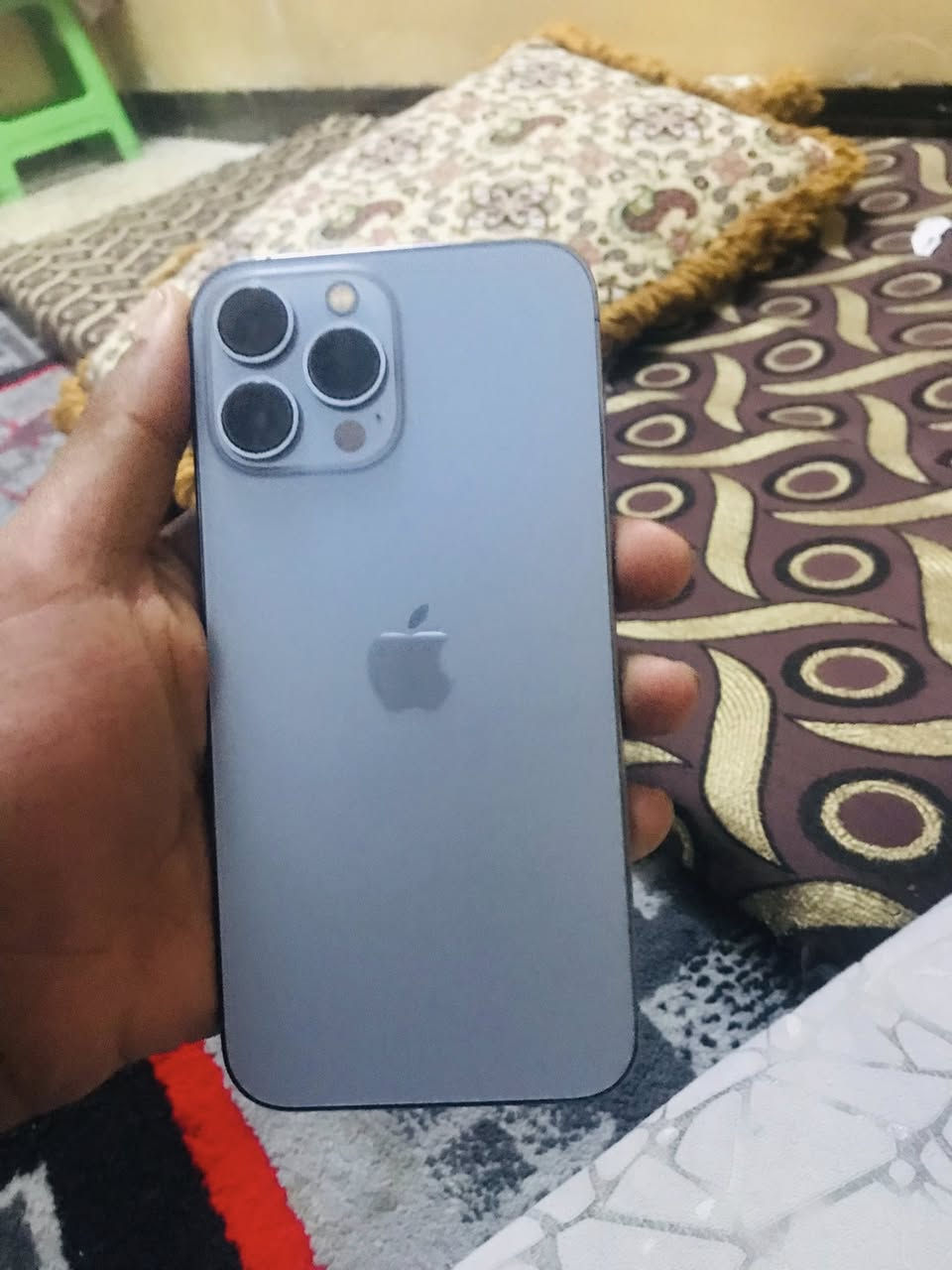 ايفون13برو ماكس
شرط نورمان
ذاكره 256
بطاريه89شرط مالت شركه
مبايل مال جنيه نظافه فول جدام العين
سعر 575مستعجل بل بيع ولا مابيع هيج سعر 
الله شاهد مكلف بل نشر
اي ستفساررر نتصل ع هذا رقم***********
