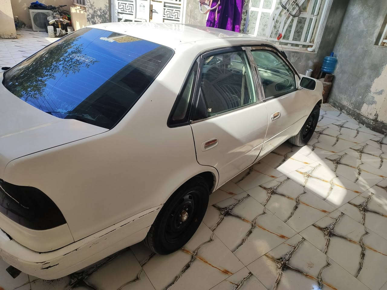 سياره كورولا موديل 95مكينه بزون مكينه وكير خير من الله حداديه جديده تخم تير جديد رقم بصره أ مشروع وطني السنوي الغيت 27 مكان السياره البصره قضاء المدينه السعر 33وبيهه مجال شراي يتصل ***********
