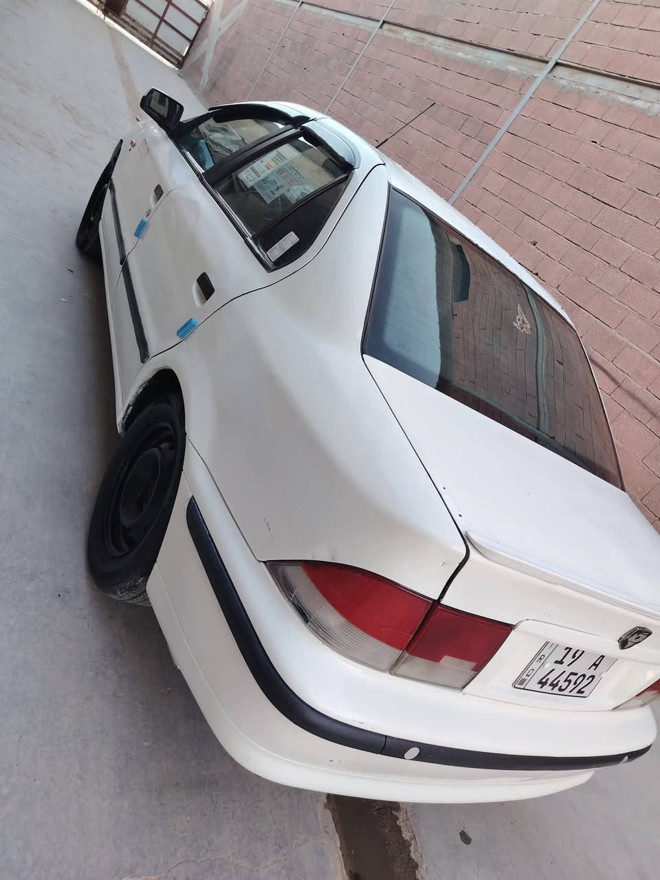 السلام عليكم
سمند للبيع 2010
كلشي كامل سياره حلو نضيفه
رقم ***********
