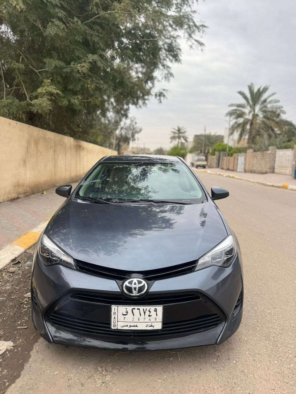 السلام عليكم
كورلا ٢٠١٩ ماشيه١١٣ الف لون فيلي 

رقم  بغداد حادثة بأمريكا جاملغ وبنيد 

بدون دواخل كير ومحرك بشرط
سعر ١٢٥

للإستفسار الاتصال على الرقم ***********
