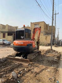 حفارة هيتاشي حجم 50 جاهزه للعمل نقار وكيله رقم سليمانيه تحويل ثاني يوم...