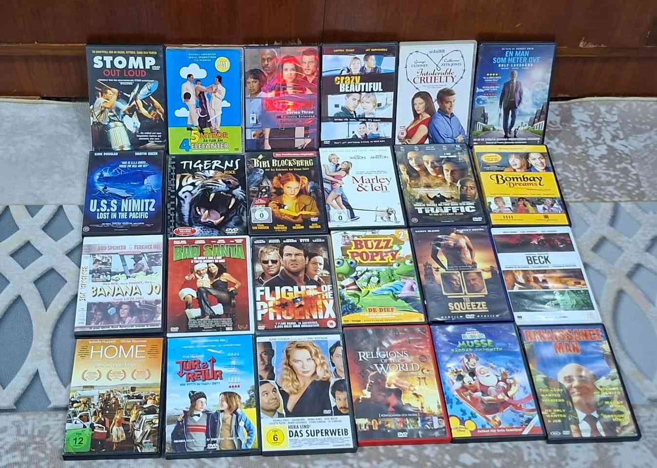 افلام ديفيدي نسخ اوربية 
سعر الفلم 1000
سعر الكل 60 الف


**إذا كنت صاحب هذا الإعلان وتريد حذفه لأي سبب، رجاءا أرسل رسالة إلى الدعم الفني**