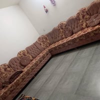 ديوان ٧ امتار • خشب بلوك اسود • كركوك