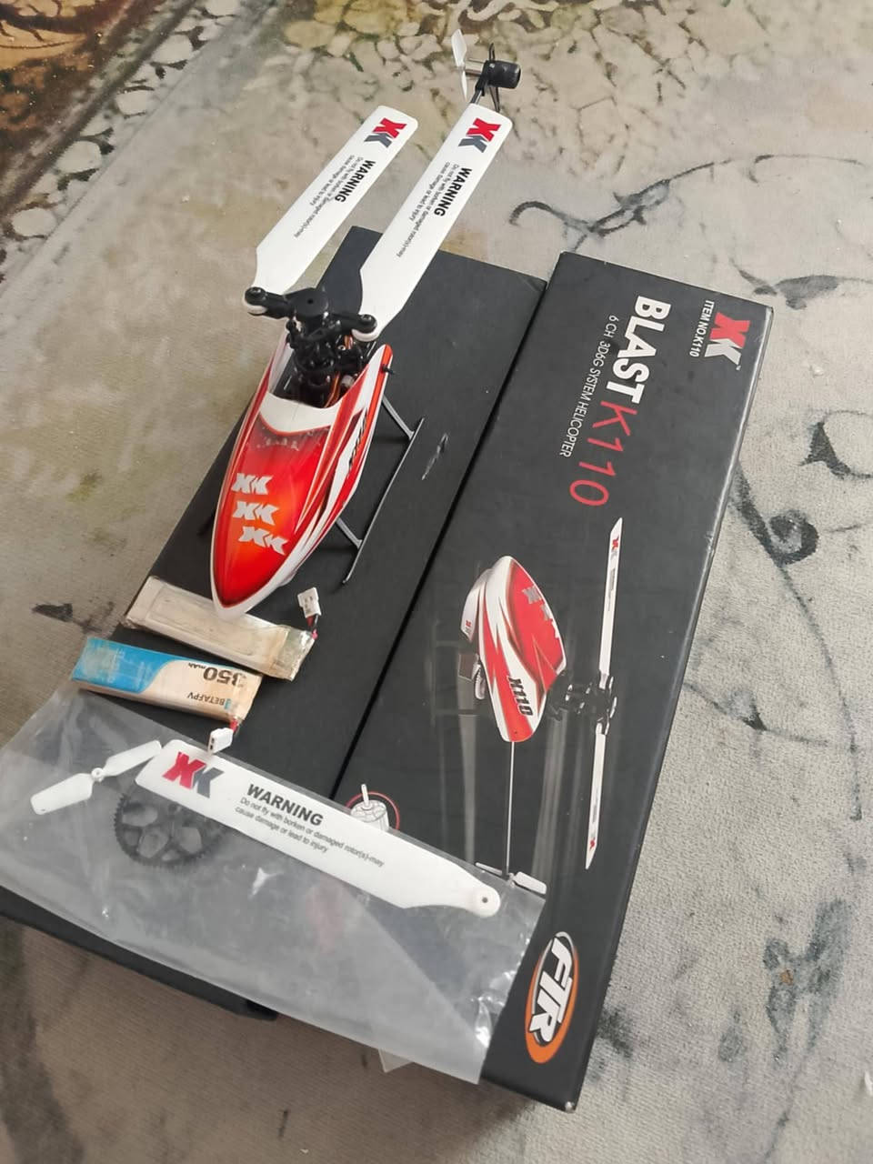 سلام عليكم البيع هلي كوبتر XK 110 كامله بدون ريموت على أول تم 35 موجود توصيل جميع محافظات


**إذا كنت صاحب هذا الإعلان وتريد حذفه لأي سبب، رجاءا أرسل رسالة إلى الدعم الفني**