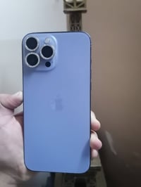 ايفون 13 برو ماكس ذاكره 128 بطاريه91 فيسايدي شغال السعر550بي مجال الشا...