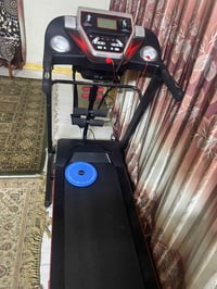 جهاز جري دبل ماطور جبلي تحمل وزن140 مع ملحقاته جهاز مكسر شحوم في نفس ي...