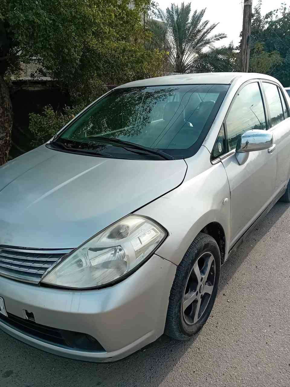 سياره نيسان تيدا خليجي٢٠٠٧ محرك ١٦٠٠ رفم بغداد انكليزى ابيع صبغ حزام مكان بغداد السعر ٦٥ موبايل ***********
