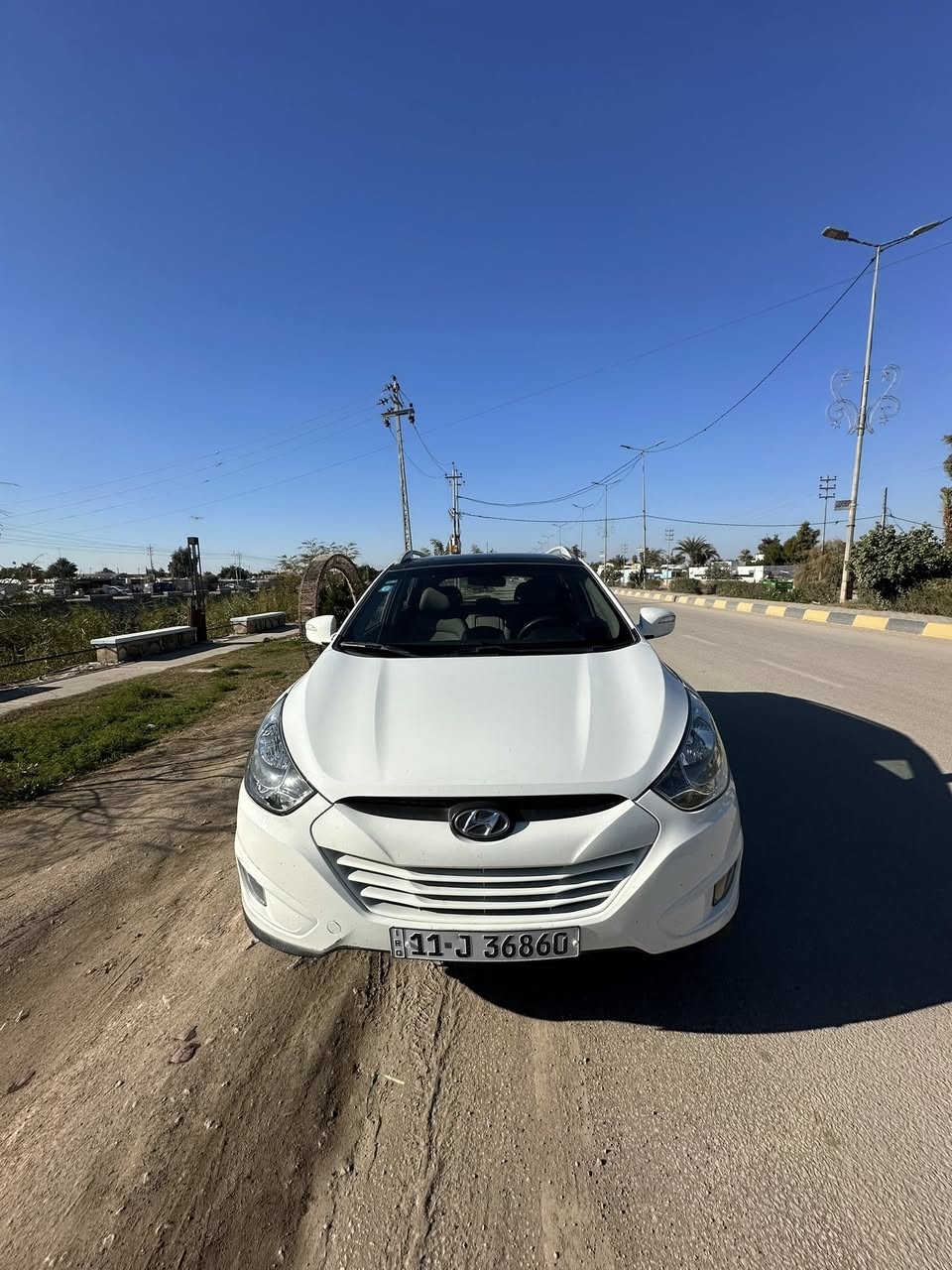 السلام عليكم 
توسان 2011 خليجي رقم بغداد انكليزي بأسمي فول مواصفات 1/1 شاشة كامرة بانورما السيارة مكفولة كفالة عامة السعر 142 مجال بسيط 
مكان بابل جبلة 
***********
