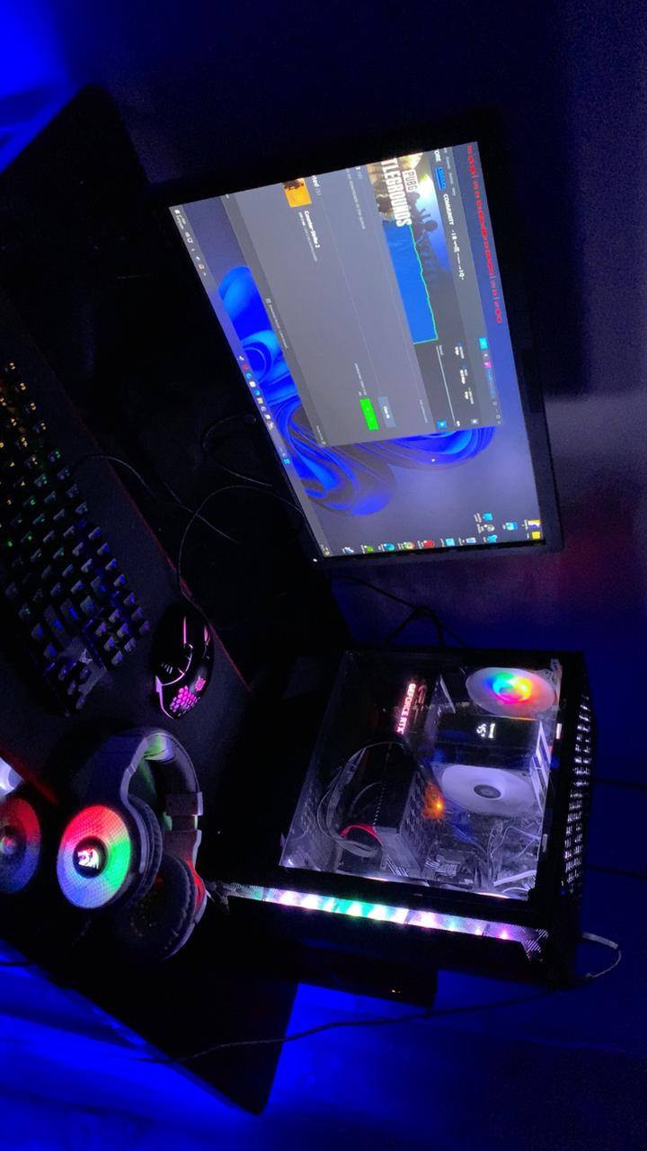 ضمان سنه كامله
RYZN 5 5600G
MB .B450.asus
RAM.16-8+8.3200
Ssd 1 تيره
M.2/500
Hdd500
Pus.550.w
RTX3060 palt 12G
كولر ريد دراكون هوائي + ساعه رقميه حراره معالج

فانات عدد ٦ مع هاب وكنترول 
مكاني الاعضميه ماعندي توصيل 
***********
