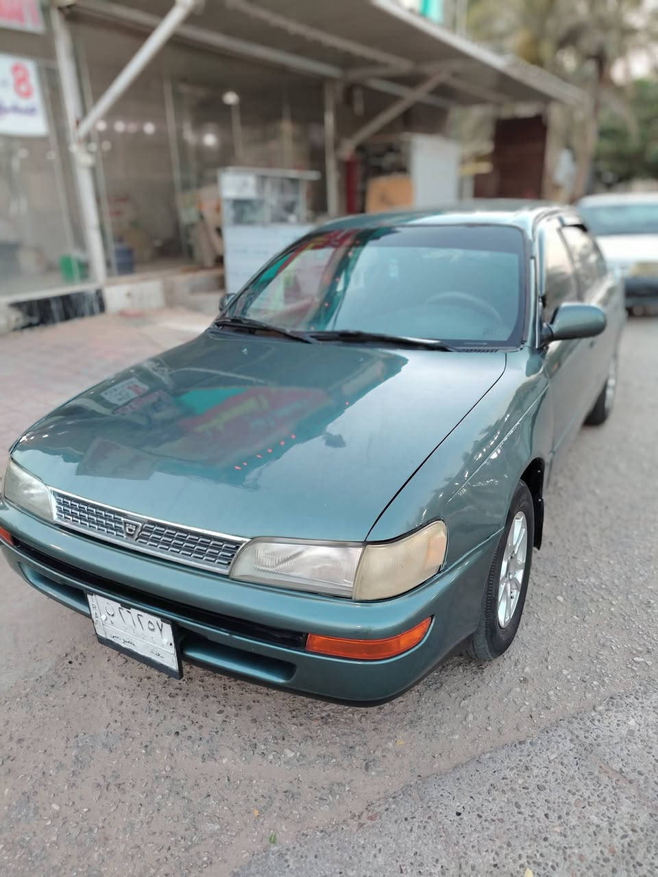 للبيع كورلا يسرة بلاد موديل 93 بيهة ضربة بلورة خفيفة تبريد شغال السعر ٥٨ مكاني نجف اي استفسار ***********
