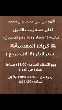 حمله زينب الكبرى ع لاستفسار سيد سجاد ***********
