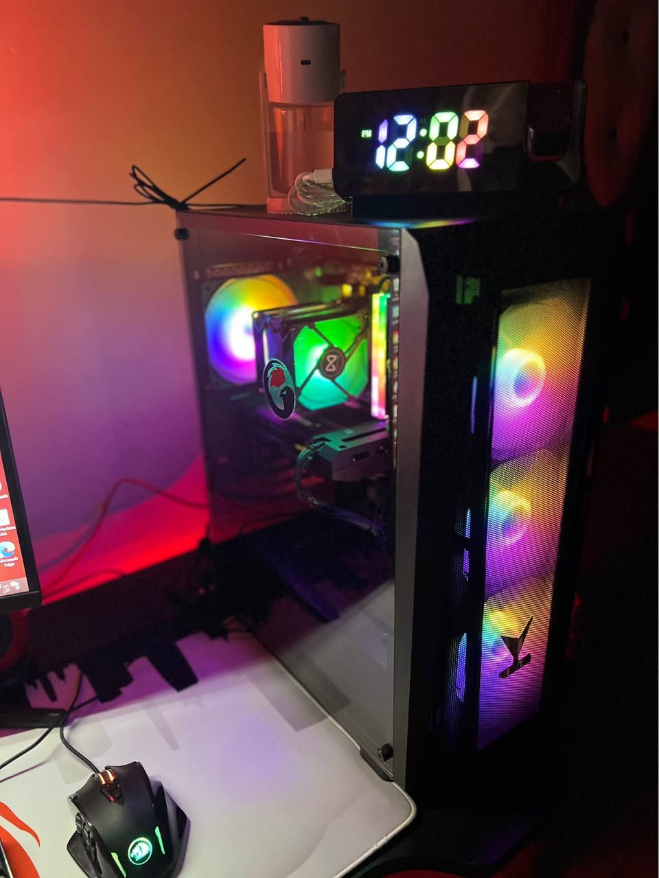 🔥 PC Gaming كامل للبيع مع ملحقاته 🔥

🔹 المعالج: Intel Core i5-12400F (جيل 12)
🔹 المذربورد: MSI Pro H610M-S DDR4
🔹 كرت الشاشة: NVIDIA GeForce RTX 3060 12GB
🔹 الرام: 16GB DDR4
🔹 الخزن: SSD 1TB
🔹 الباور سبلاي: FSP أصلي
🔹 النظام: Windows 11 Pro
🔹الشاشة: Samsung Odyssey G3 27”
• 144Hz
• 1ms
• Full HD

🎮 يشغل جميع الألعاب الحديثة على إعدادات عالية
🎬 مناسب Gaming + مونتاج + تصميم

🎁 الملحقات:
⌨️ كيبورد Redragon
🖱️ ماوس Redragon

❄️ الجهاز نظيف واستعمال شخصي وما بي أي مشاكل

💰 السعر: مليون600

1600الف

كامله مع ميز  وكرسي كيمنك   

نضيفه مامفتوح بيها اي شي البصرة, العراق


**إذا كنت صاحب هذا الإعلان وتريد حذفه لأي سبب، رجاءا أرسل رسالة إلى الدعم الفني**