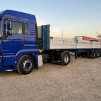 وبركاتة  مان 2003 تيكه للبيع تك راس و عربانة حجم المكينة 410 بيها بخار...