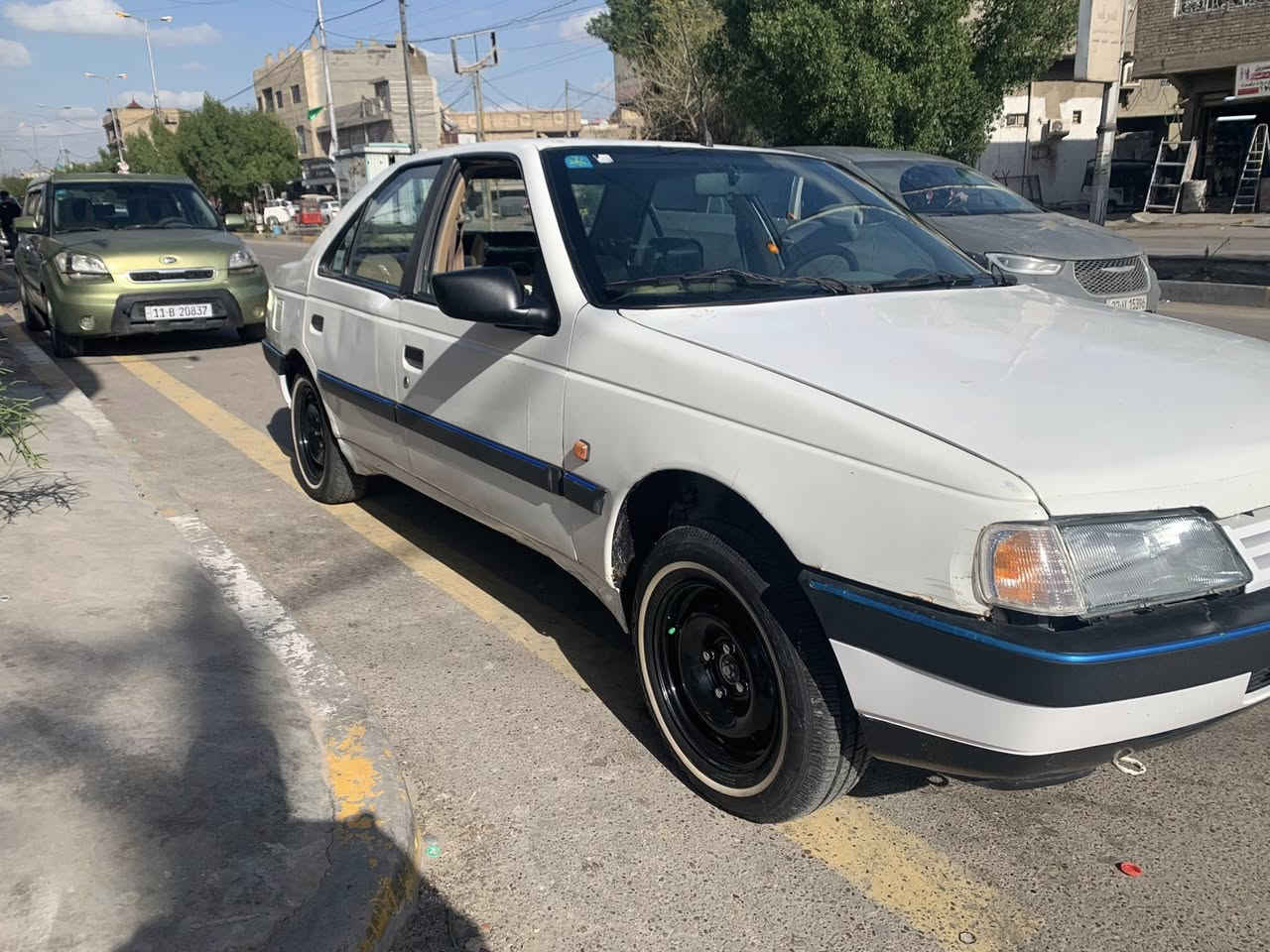 السلام عليكم بيجو جل اكس 2009 للبيع
رقم بغداد انكليزي سنوية لل 26 كير محرك مكفول تبريد

نقص كمبريسر مدوشمه كاعيه وكشنات كهربائيات شغاله

تخم تاير جديد صدر امام خلفي جديد السعر 34 وبيهه مجال

بسيط مكان بغداد متواجد نت للاتصال ***********
