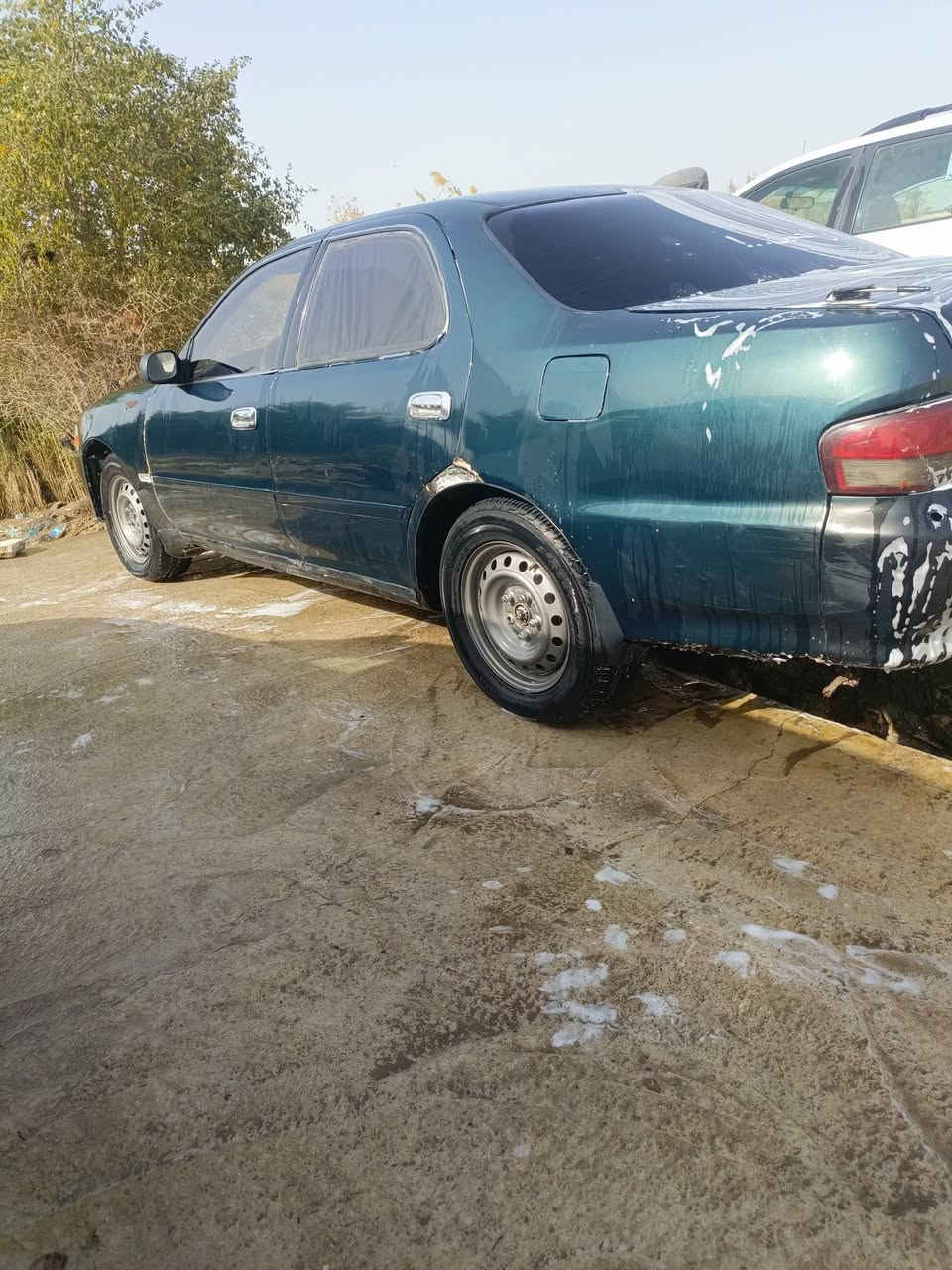 كرسته للبيع او مراوس هم  عادي موديل 95 مكفوله من الكص ضربه مابيها بس دحجات مكينه توني شاده صالي شهرين 2500 كله جديد تخم تاير تخم ويل كهربائيات كله جديد رقم واسط سنويه ل 27 تنتهي مكان نجف ***********
