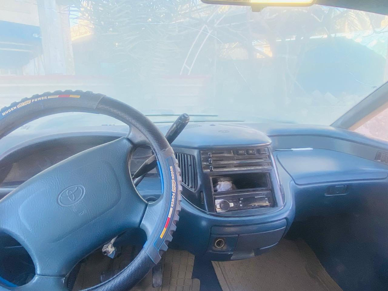 سياره تويوتا بريڤيا 
موديل 1991 
محرك 2.4 
سياره 7راكب 
سياره رقمه فحص صلاح الدين
شرط التحويل اي غرامه ماعليه 
سعر 35$ وبيه مجال
عنوان صلاح الدين تكريت 
***********
***********
