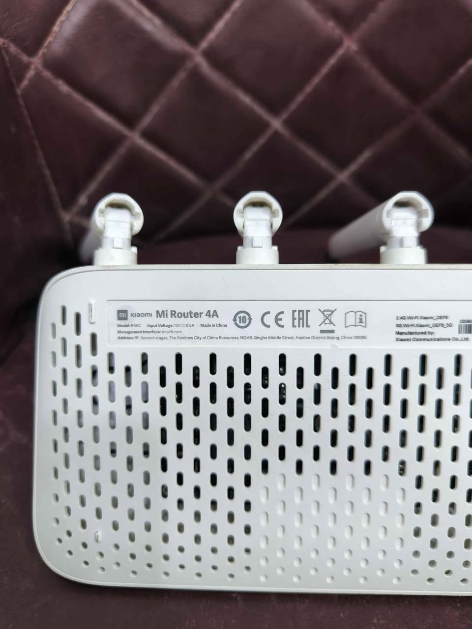 راوتر شاومي معروف قوي بالتغطية يتحمل 60 جهاز درجة أولى مجرب بغداد, العراق


**إذا كنت صاحب هذا الإعلان وتريد حذفه لأي سبب، رجاءا أرسل رسالة إلى الدعم الفني**