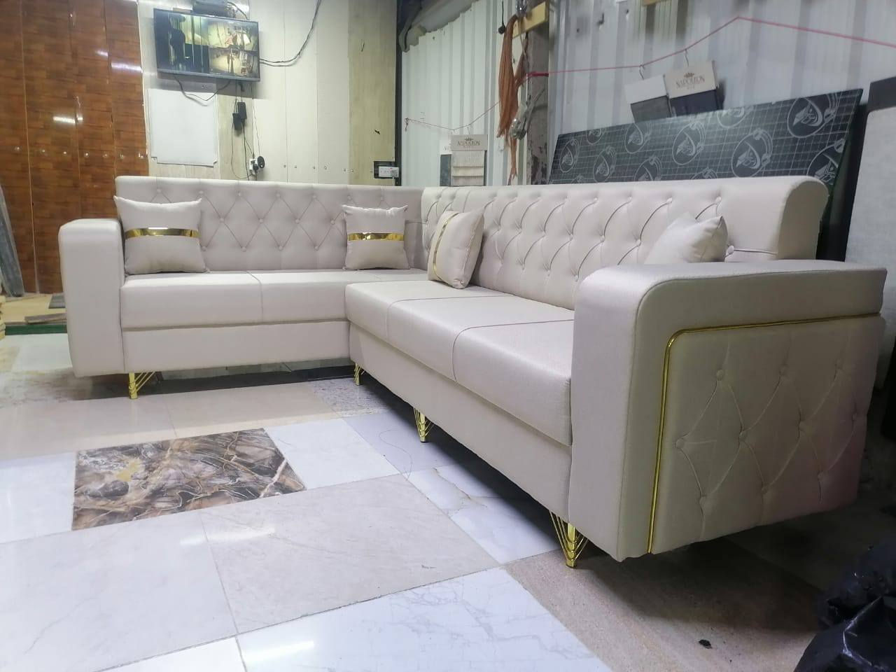 💜عملنا لهذا اليوم ديوان بقلاوة حرف L إلى أحد الزبائن 

🃏حسب طلب من معرض ومعمل السلام 

عمل درجة أولى

بلاويد 18 ملم

🔸المقعد ابلوك

▫️والضهر معاكس

🪓الخشب روسي

🔹سفنج هاي اكسترا 10 سانتيم 

🔸قماش تركي🥰

 نعمل كافة التصاميم والألوان

من حق الزبون مشاهدة الهيكل قبل الدوشمه

🤟على زبائننا ألون وعلينا جوده العمل 🤟

📌 الموقع: خانقين قرب المستودع مجاور المشتل أمام مشروع الماء 

للمعلومه والاستفسار مراسلة الصفحه او الاتصال ع لارقام التاليه

***********

***********
